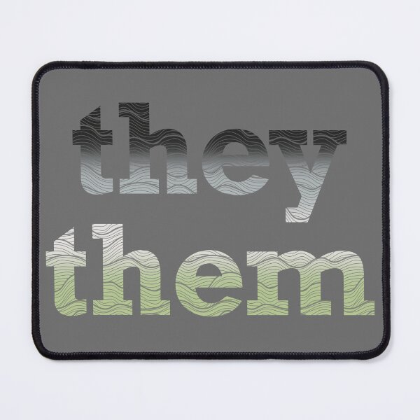 Item preview, Agender They Them Waves designed and sold by JustGottaDraw.