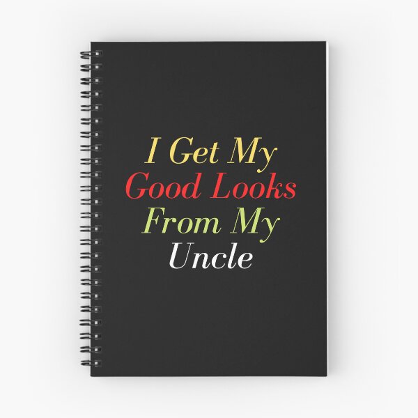 Item preview,  I Get My Good Looks From My Uncle designed and sold by yassminishop.