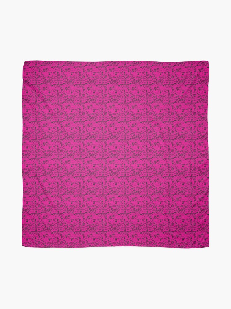 Alternate view of Best Life Ever Hot Pink Scarf