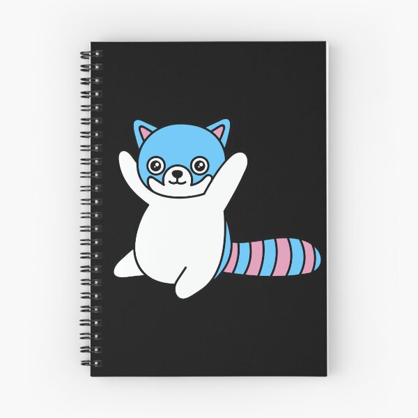 Item preview, Kawaii Trans Red Panda Baby. Transgender Pride designed and sold by Subtle Pride Shop.