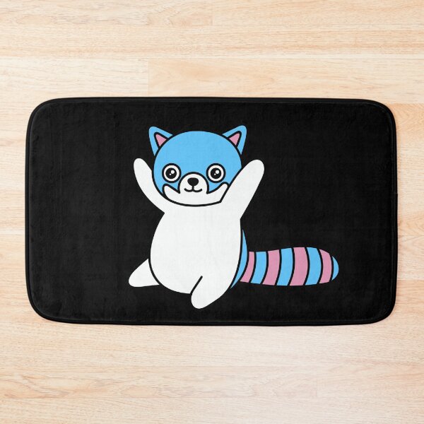 Item preview, Kawaii Trans Red Panda Baby. Transgender Pride designed and sold by Subtle Pride Shop.