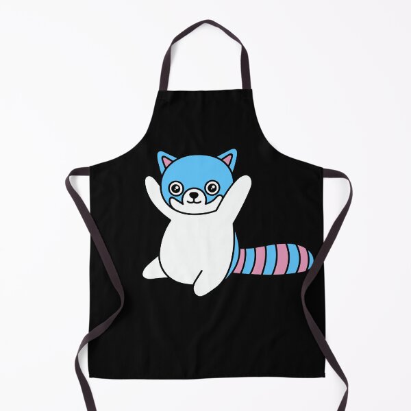 Item preview, Kawaii Trans Red Panda Baby. Transgender Pride designed and sold by Subtle Pride Shop.