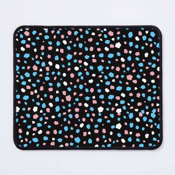 Item preview, Polka Dots Background Trans. Transgender Pride designed and sold by Subtle Pride Shop.