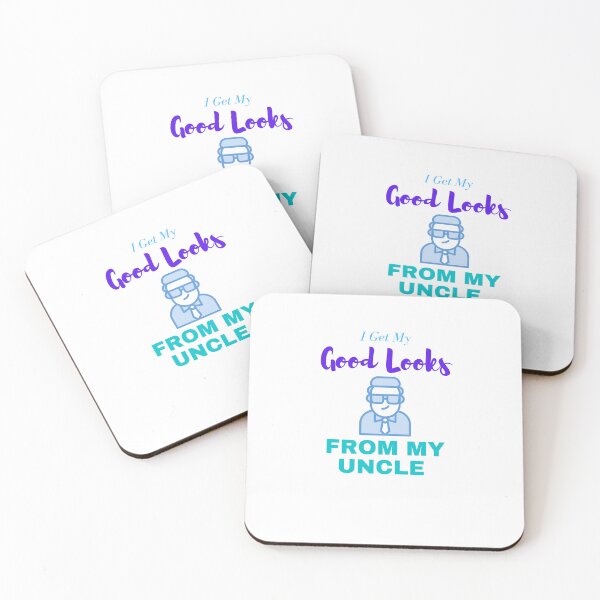 Item preview,  I Get My Good Looks From My Uncle designed and sold by yassminishop.