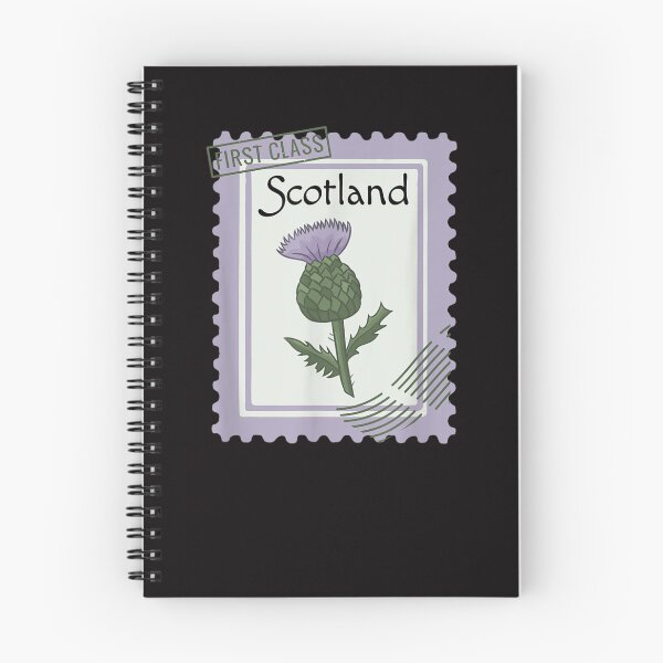 Item preview, Scottish Thistle Flower Scotland Postage Stamp designed and sold by Belinda9999.