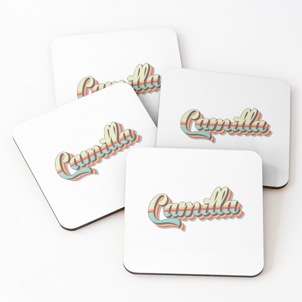Item preview, Camilla name - cool 70s retro font surf style design designed and sold by NameTheory.