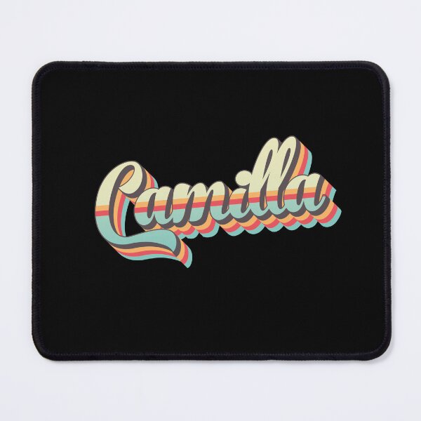 Item preview, Camilla name - cool 70s retro font surf style design designed and sold by NameTheory.