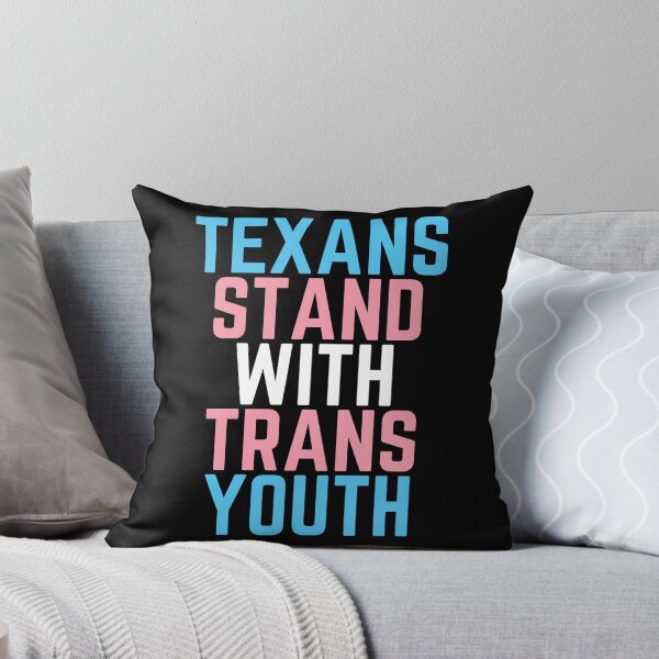 Item preview, Texans Stand With Trans Youth. Transgender Pride designed and sold by Subtle Pride Shop.