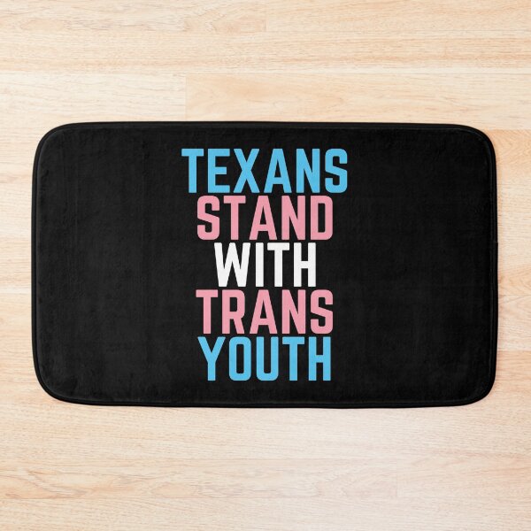 Item preview, Texans Stand With Trans Youth. Transgender Pride designed and sold by Subtle Pride Shop.