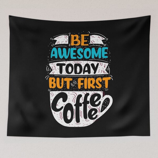 Item preview, But First Coffee designed and sold by Ala Muk.