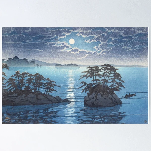Kawase Hasui 川瀬巴水浮世绘两幅(Japanese b.1883-d.1957) Lot 219