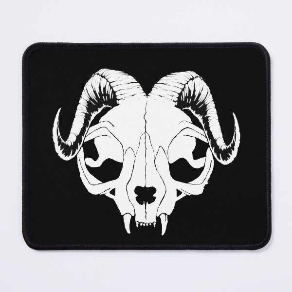 Item preview, Demon cat skull designed and sold by Scathach5Design.