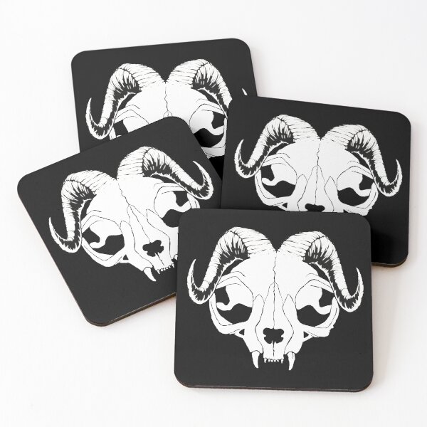 Item preview, Demon cat skull designed and sold by Scathach5Design.