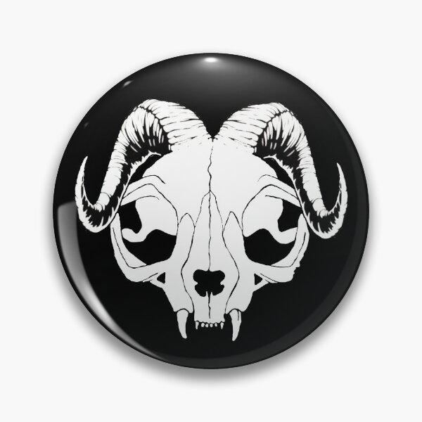 Item preview, Demon cat skull designed and sold by Scathach5Design.