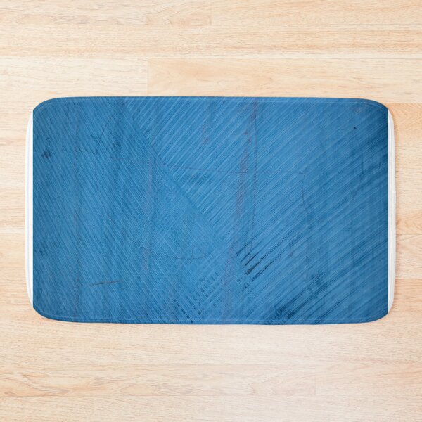 Item preview, Blue Painted Cross Streaks Grunge Pattern Texture designed and sold by BadgerCastle.