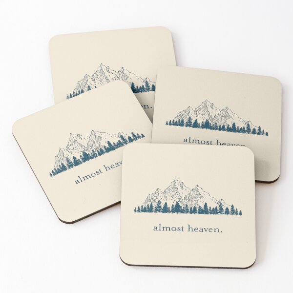 Item preview, Almost Heaven designed and sold by Southernmost Mercantile.