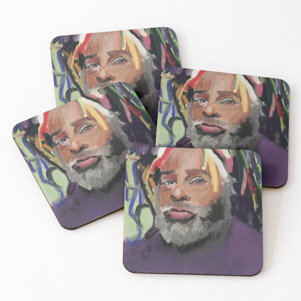 Item preview, George Clinton portrait painting designed and sold by thehat24.