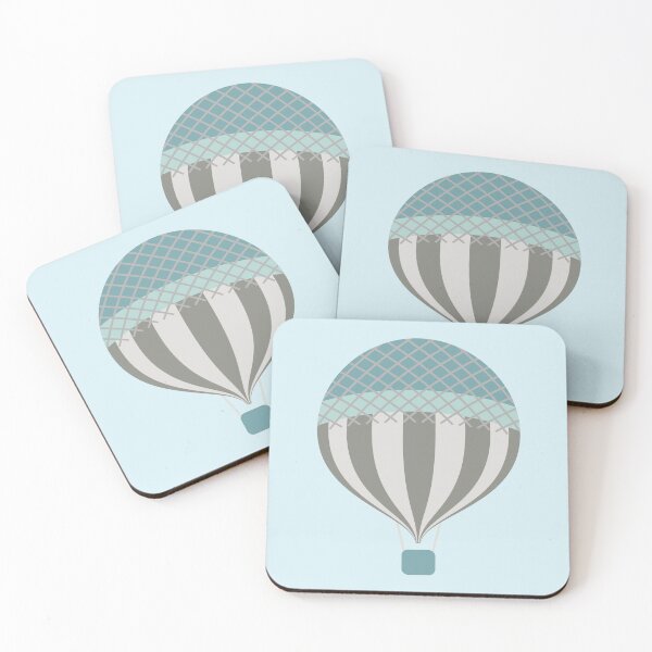 Item preview, Blue and Grey Hot Air Balloon designed and sold by StudioShine.