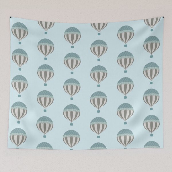 Item preview, Blue and Grey Hot Air Balloon designed and sold by StudioShine.