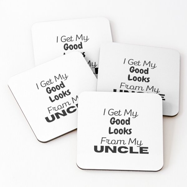Item preview,  I Get My Good Looks From My Uncle designed and sold by yassminishop.