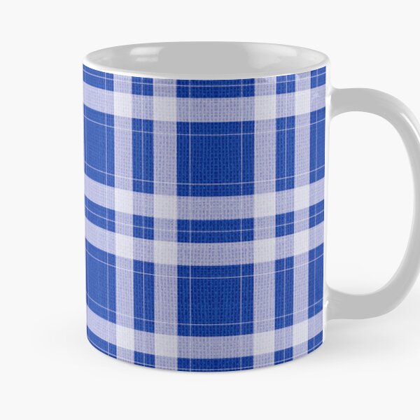 Tartan in blau xs Kaffeebecher