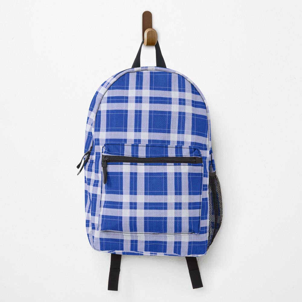 Tartan in blau xs Rucksack