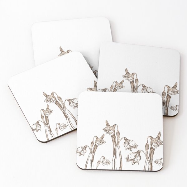 Item preview, Latte Snowdrop Field designed and sold by London-Fields.