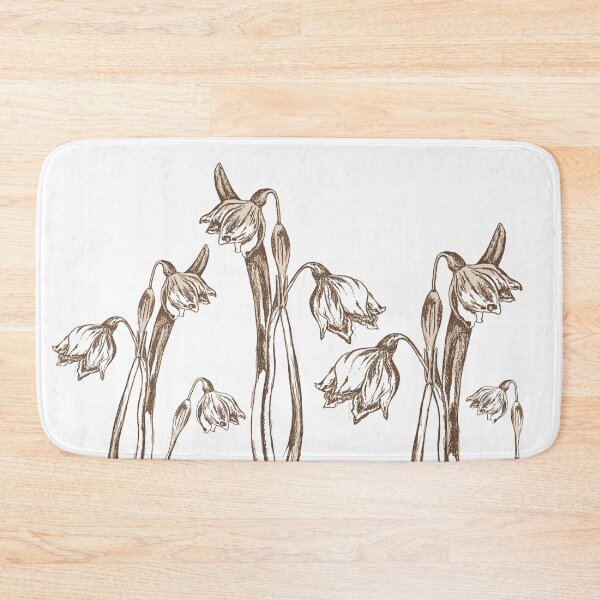 Item preview, Latte Snowdrop Field designed and sold by London-Fields.