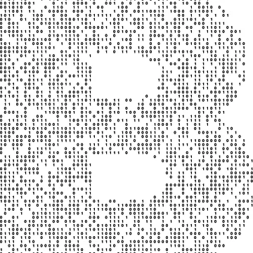 Artwork thumbnail, Bitcoin Number Line by DrawingAndText