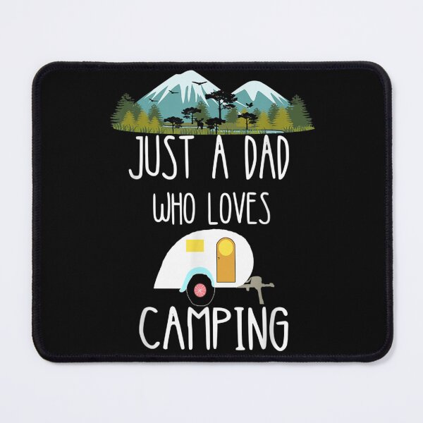 Item preview, Mens Just A Dad Who Loves Camping Papa RV Trailer Caravan Camper designed and sold by RobertVandivier.