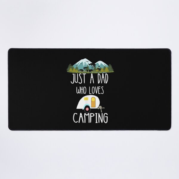 Item preview, Mens Just A Dad Who Loves Camping Papa RV Trailer Caravan Camper designed and sold by RobertVandivier.