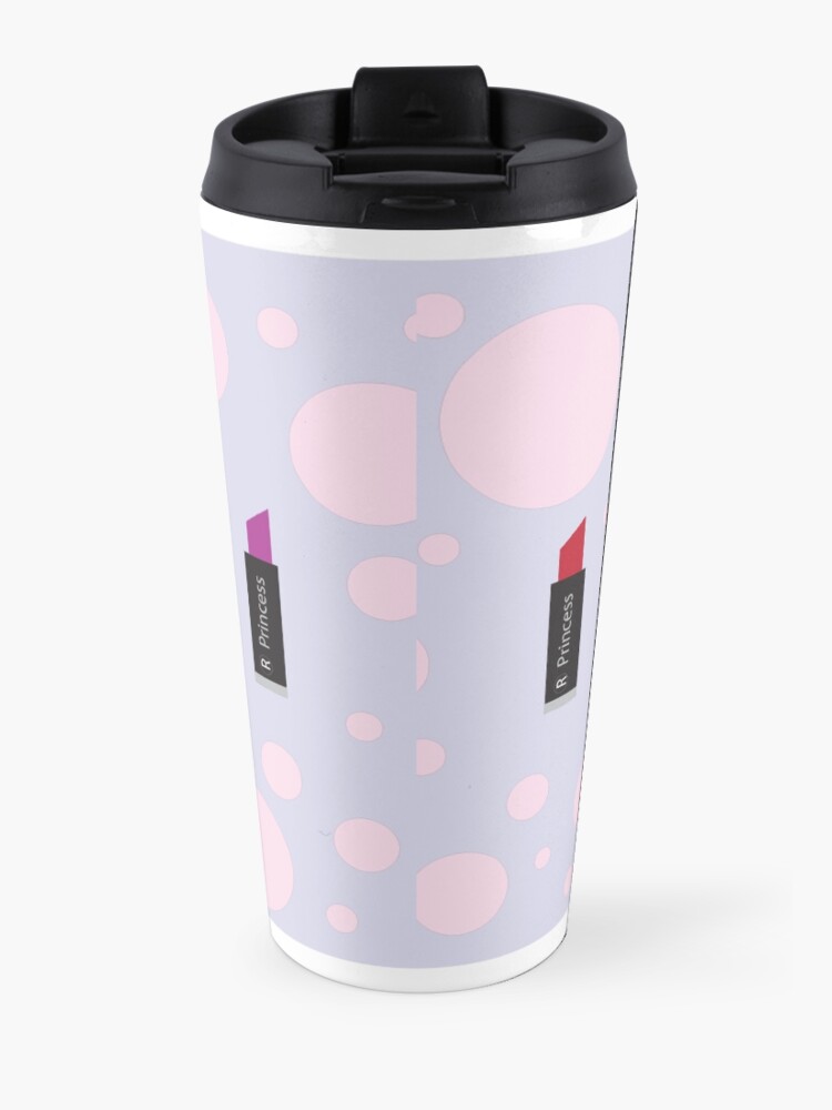 Alternate view of Lipstick is a Girls Best friend Travel Coffee Mug