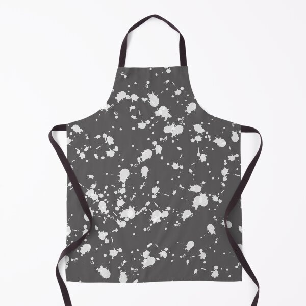 Item preview, White blots on a gray background designed and sold by Zip-Zup.