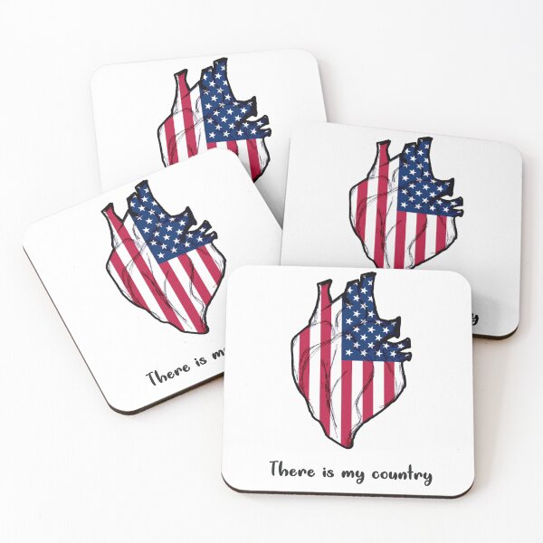 Item preview, American flag heart - USA designed and sold by Kurdish T-shirt.