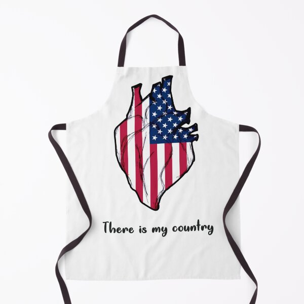 Item preview, American flag heart - USA designed and sold by Kurdish T-shirt.