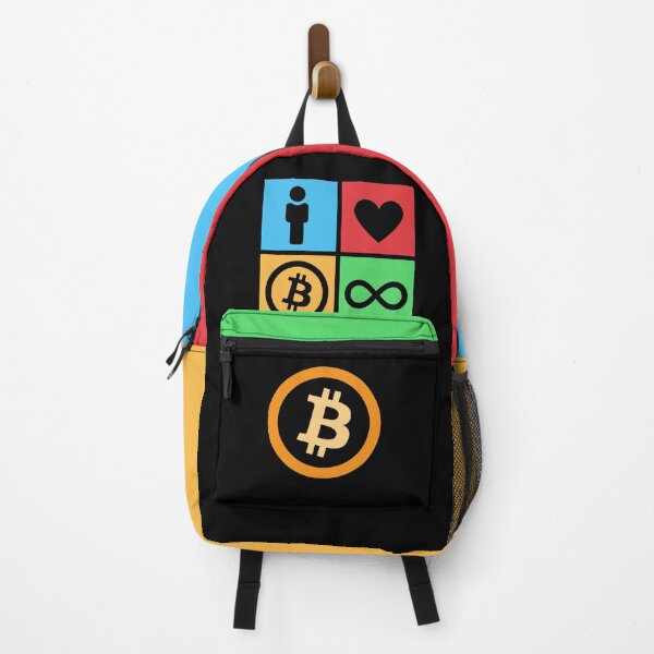 Item preview, I love bitcoin forever, Colorful Squares designed and sold by yashik.