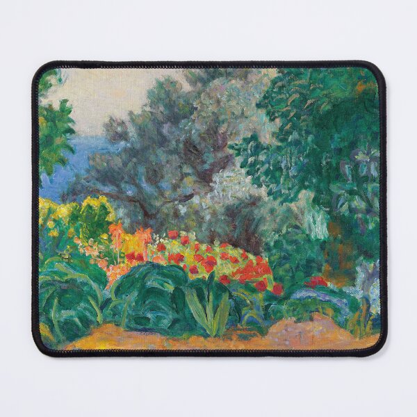 Item preview, Coin de jardin fleuri by Pierre Bonnard - Vintage Art designed and sold by RickE.