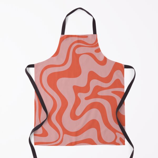 Item preview, Retro Liquid Swirl Abstract Pattern Pink Orange Red  designed and sold by kierkegaard.