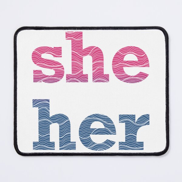 Item preview, Bisexual She Her Waves designed and sold by JustGottaDraw.