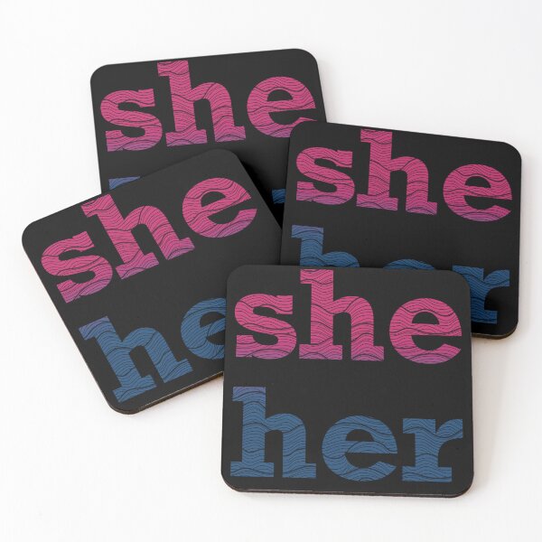 Item preview, Bisexual She Her Waves designed and sold by JustGottaDraw.