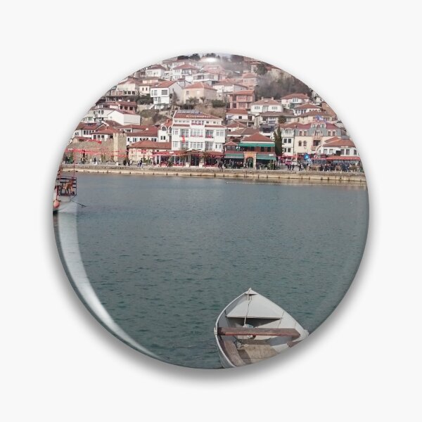 Item preview, View from port to old city Ohrid designed and sold by Dreammkd.