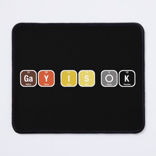 Item preview, Chemistry Gay Is OK Gay Male (Bear Flag). Gay Men designed and sold by Subtle Pride Shop.