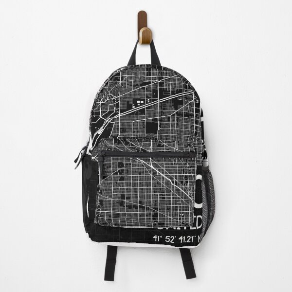 Item preview, CHICAGO ILLINOIS MAP MONOCHROME BLACK designed and sold by lukas69graphic.