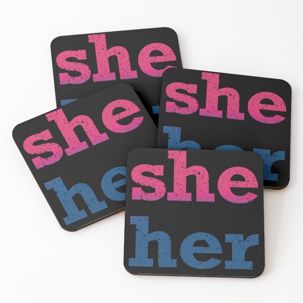 Item preview, Bisexual She Her Pronouns designed and sold by JustGottaDraw.