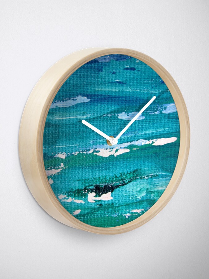 Alternate view of Nautical pattern Clock