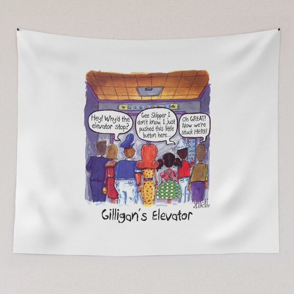 Item preview, GILLIGAN’S ELEVATOR  designed and sold by MaddisonFabinyi.