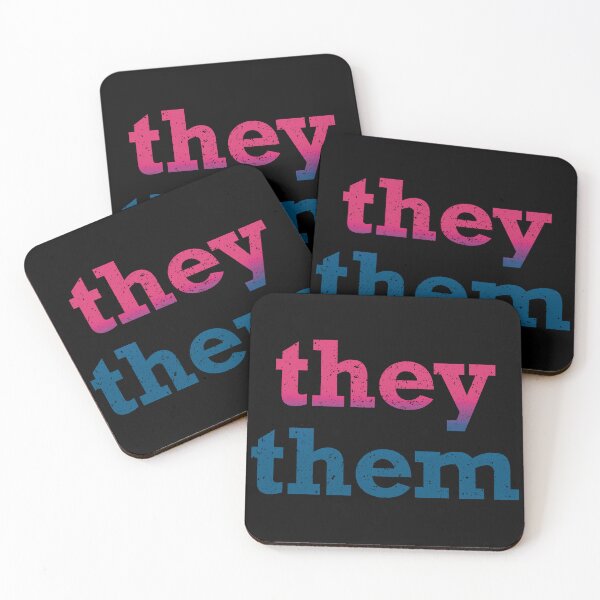 Item preview, Bisexual They Them Pronouns designed and sold by JustGottaDraw.