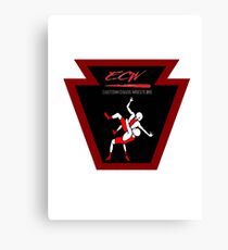 ECW Logo Canvas Print