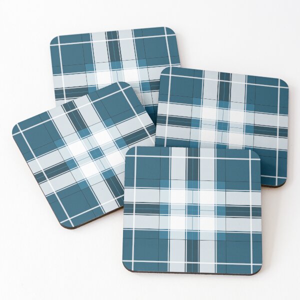 Item preview, Tartan in blue and white designed and sold by pASob-dESIGN.