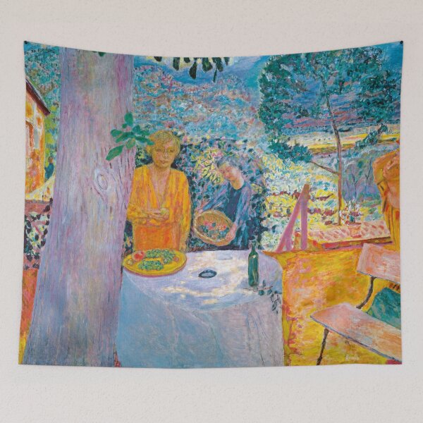 Item preview, Vernon terrace by Pierre Bonnard - Vintage Art designed and sold by RickE.